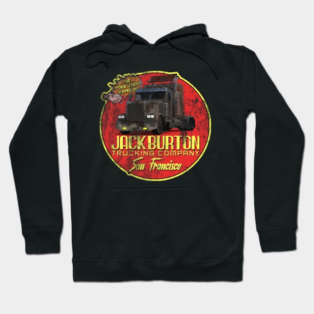 Jack Burton Trucking, distressed Hoodie by woodsman